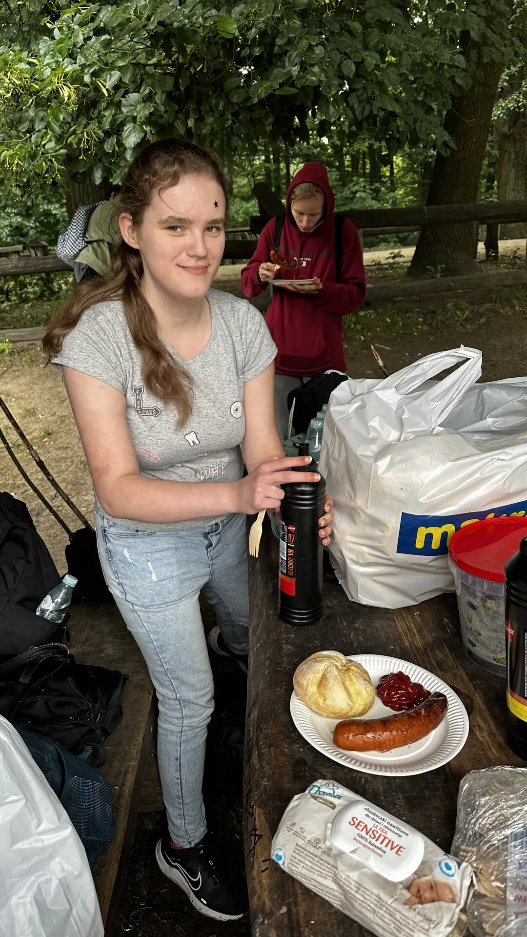 Piknik w Parku Młocińskim
