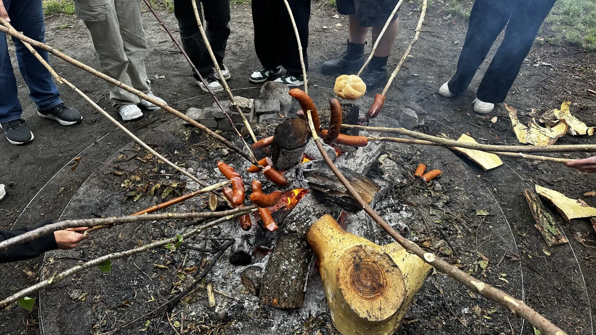 Piknik w Parku Młocińskim