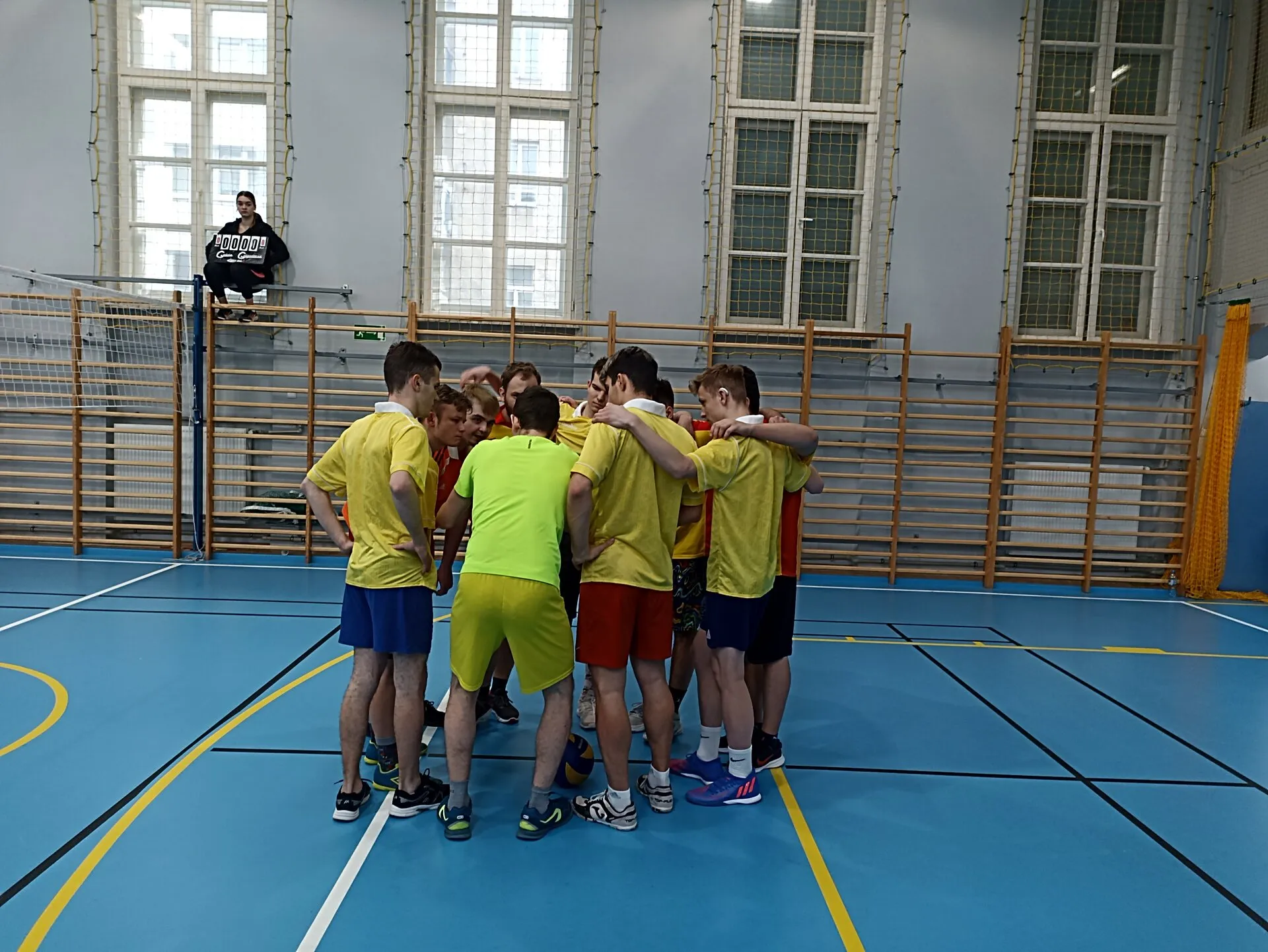Mecz w siatkówkę z Instytutem Głuchoniemych