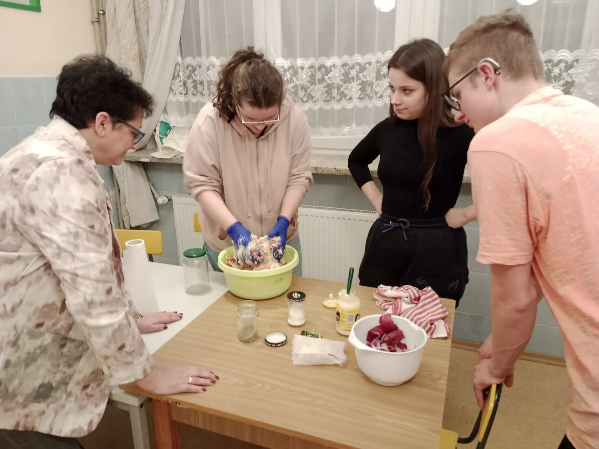 Zajęcia kulinarne - sałatka warzywna