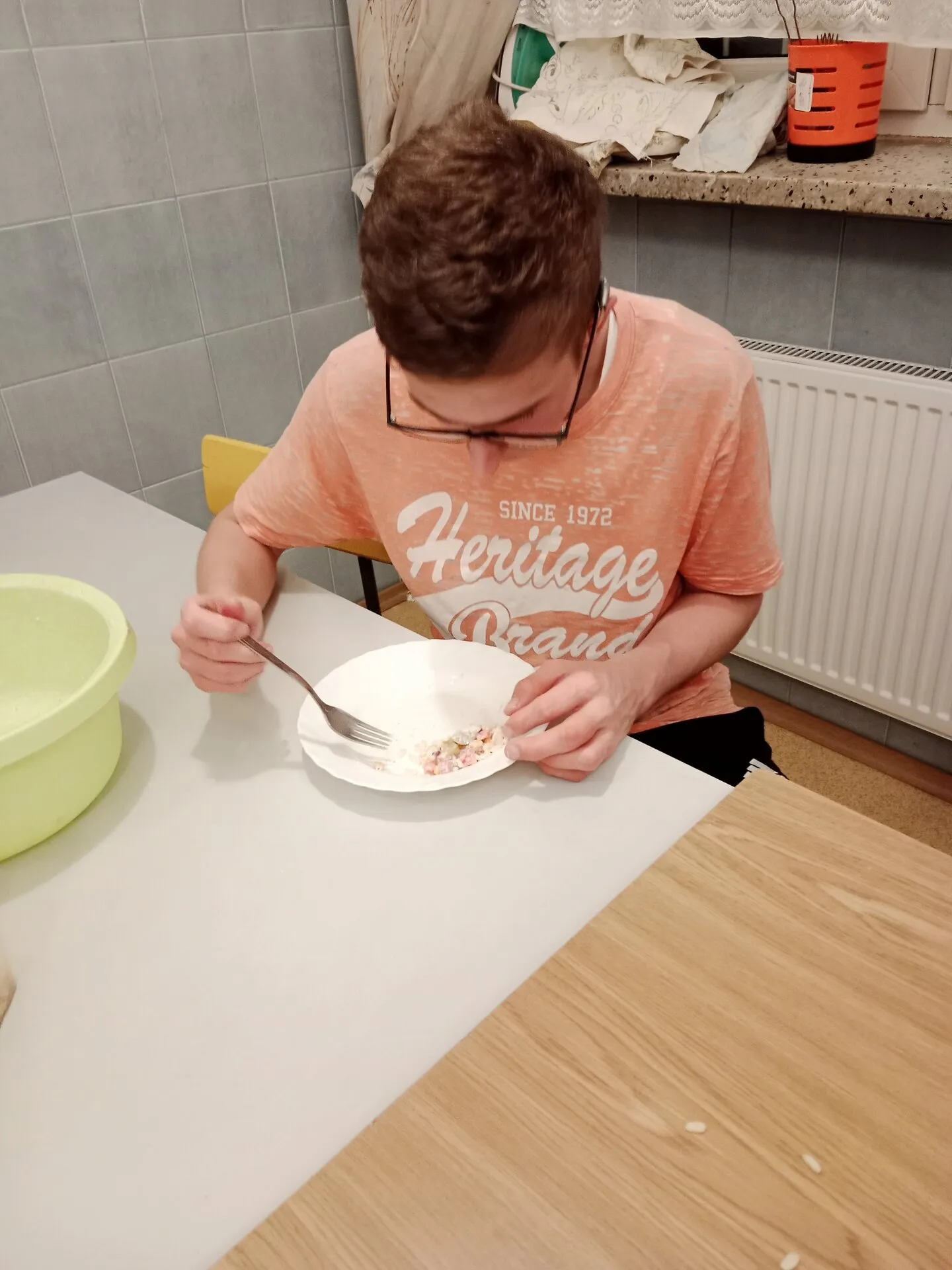 Zajęcia kulinarne - sałatka warzywna