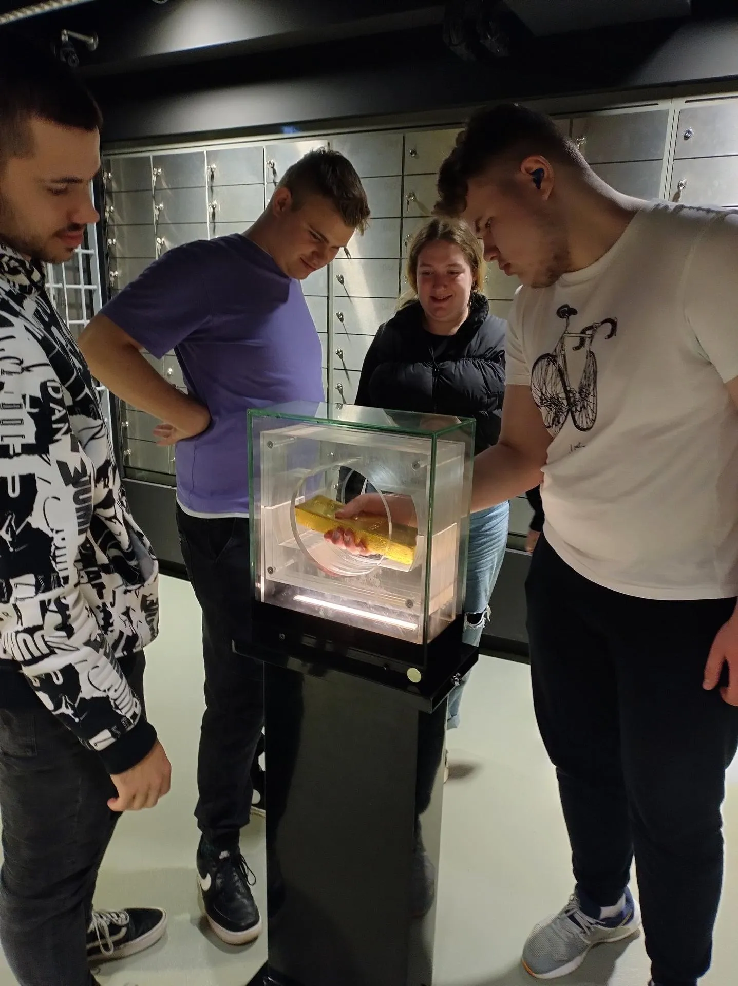 Klasa 4 tcp w Centrum Pieniądza NBP