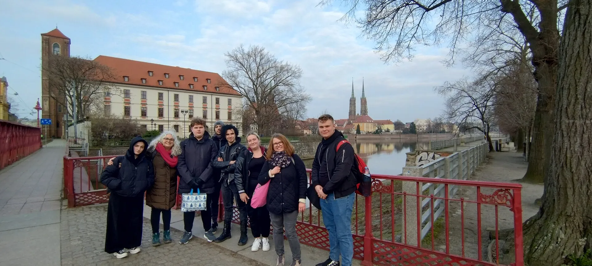 Klasa 5tcp na wycieczce klasowej we Wrocławiu