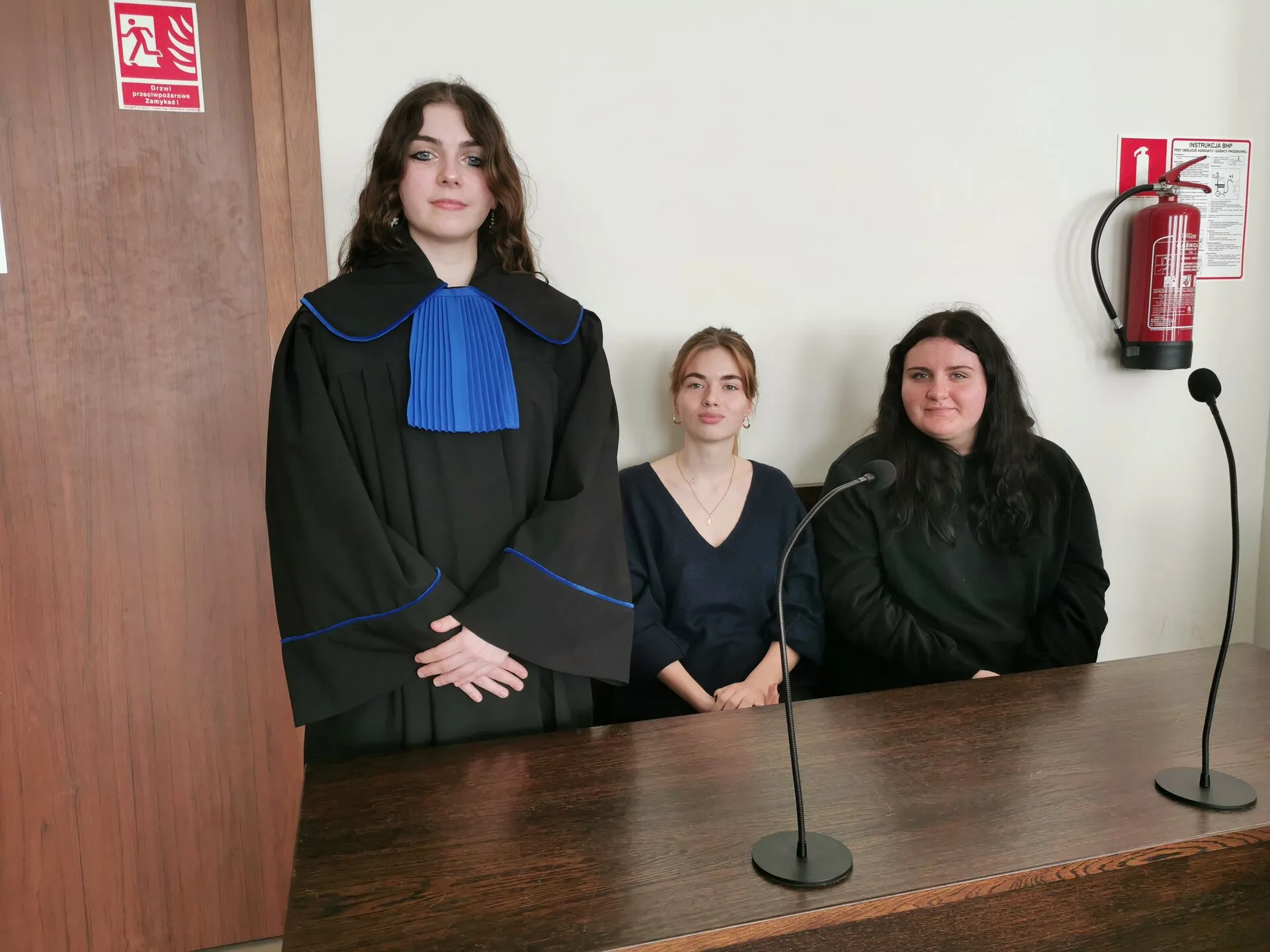 Wyjście na symulowaną rozprawę w Sądzie Rejonowym