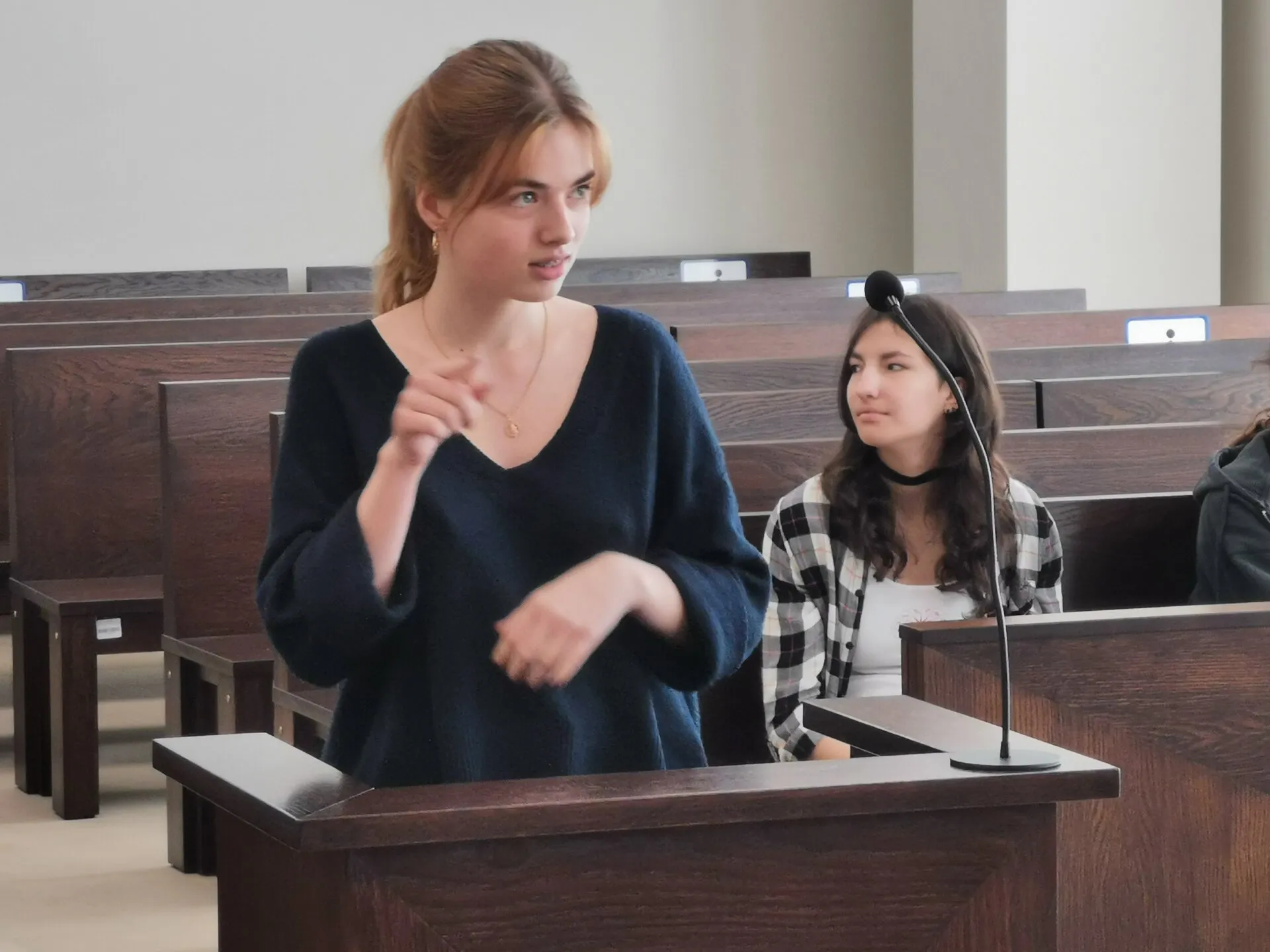 Wyjście na symulowaną rozprawę w Sądzie Rejonowym