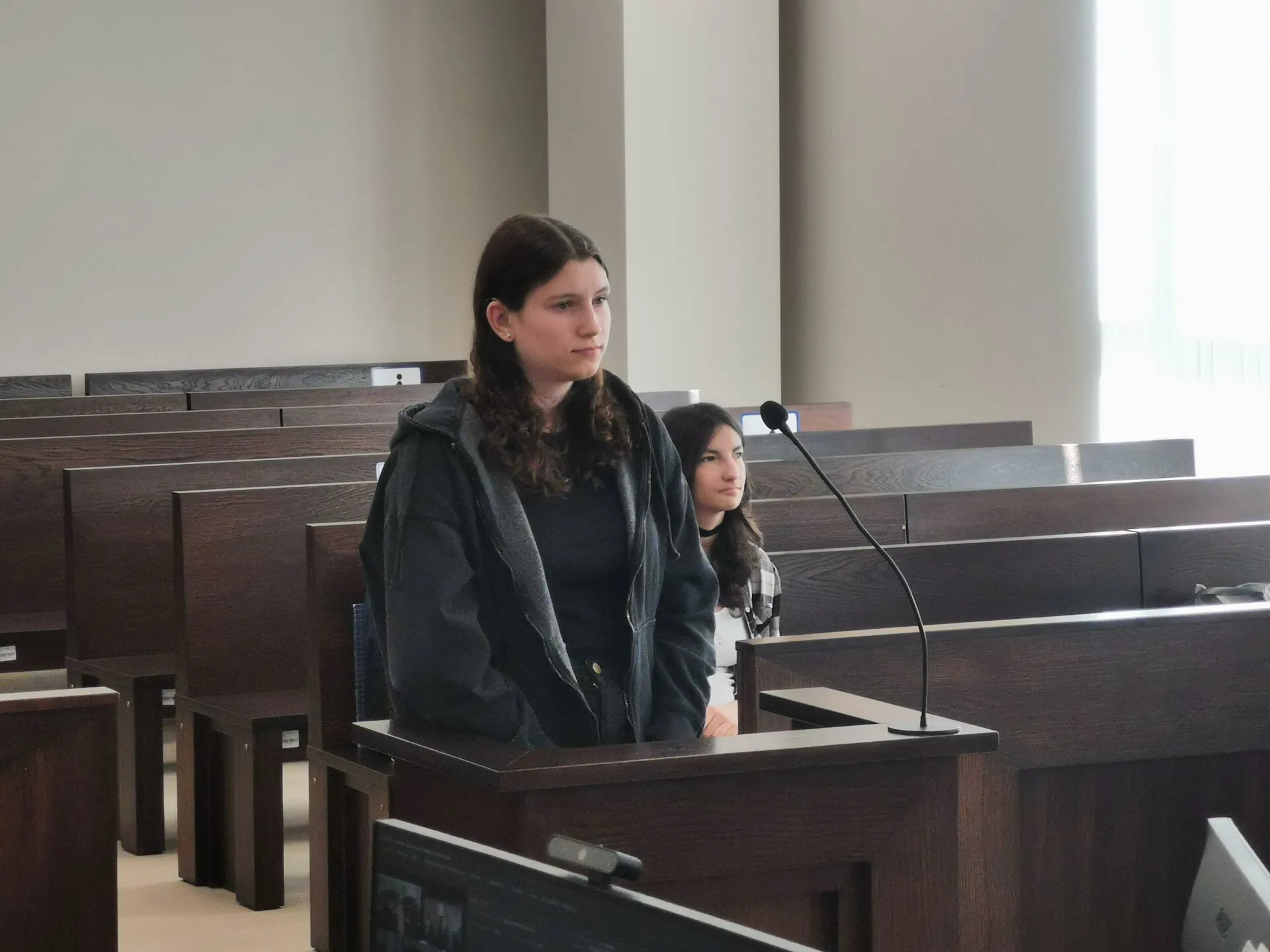 Wyjście na symulowaną rozprawę w Sądzie Rejonowym
