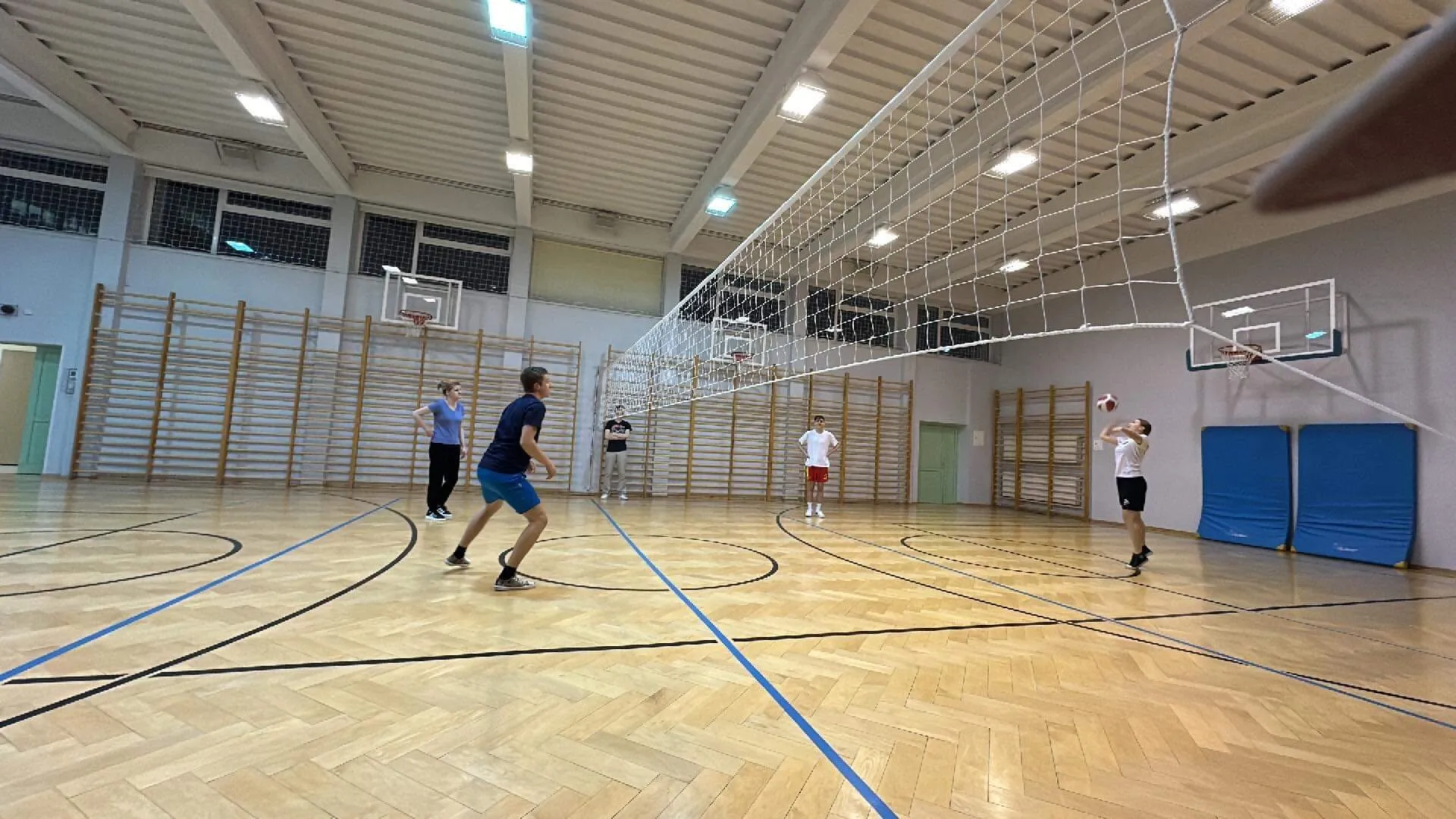 Turniej piłki siatkowej "Siatkówka - mecz - set - punkt"