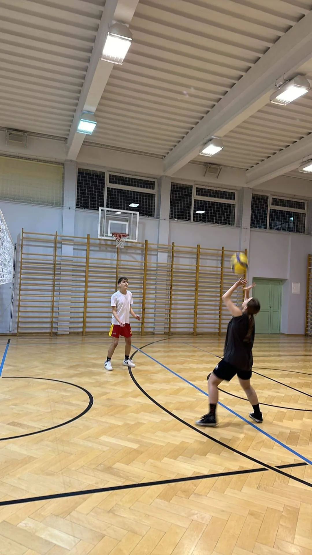 Turniej piłki siatkowej "Siatkówka - mecz - set - punkt"
