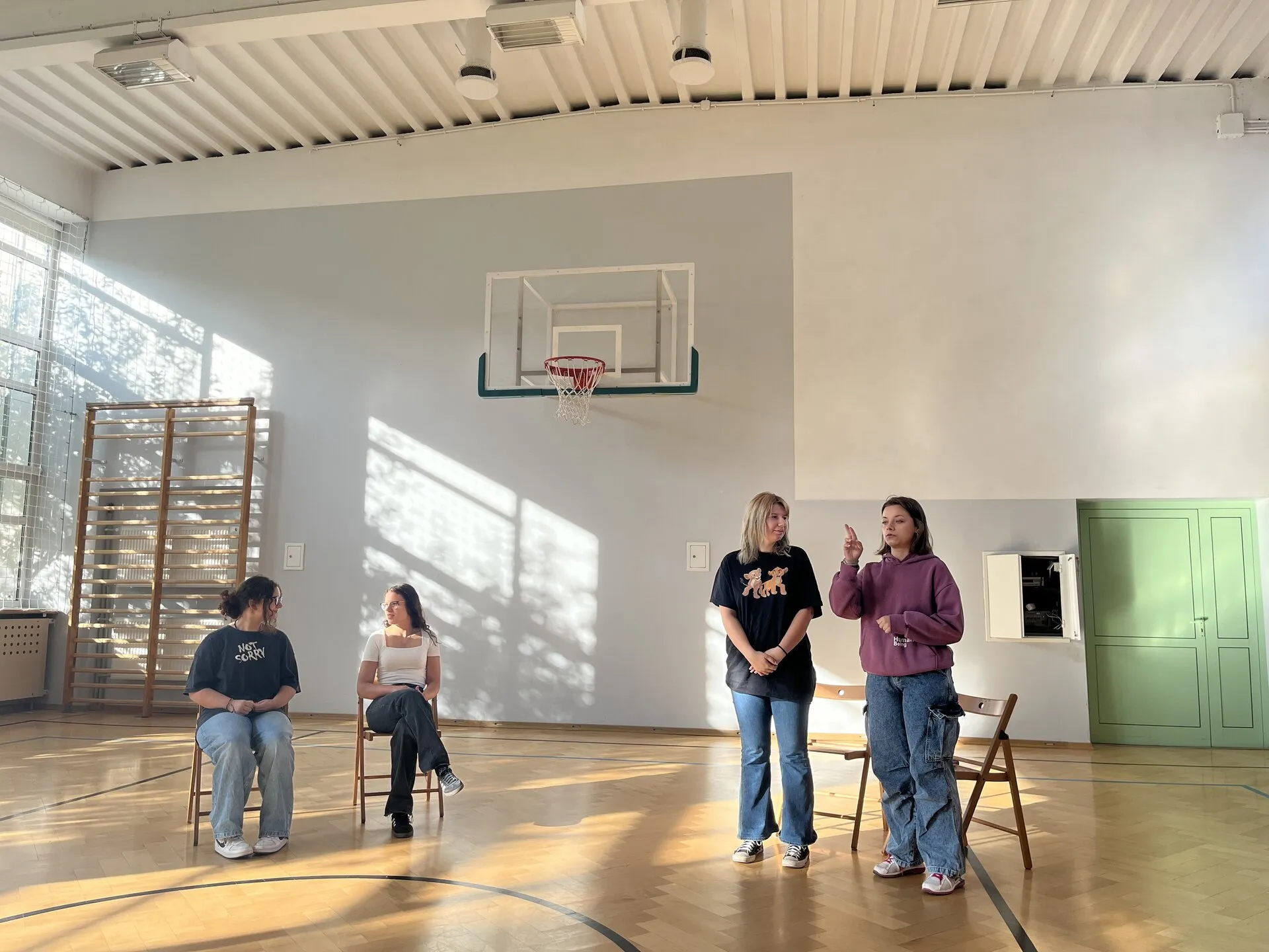 Wybory przewodniczącego Samorządu Uczniowskiego, poprzedzone debatą kandydatek