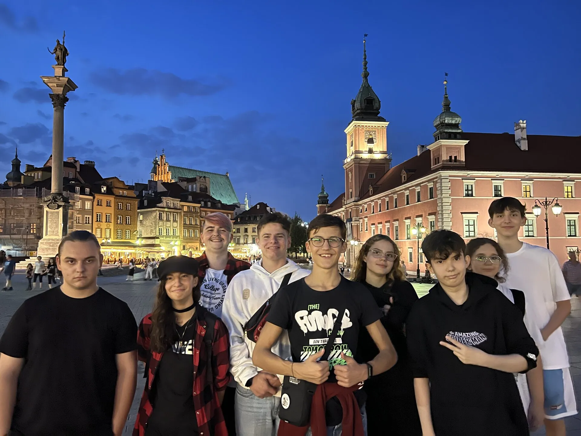 Wrześniowe wyjście z uczniami klas pierwszych