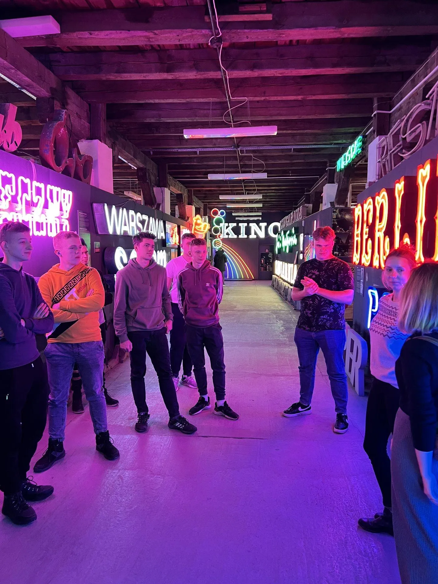 Wizyta w Muzeum Neonów w Warszawie