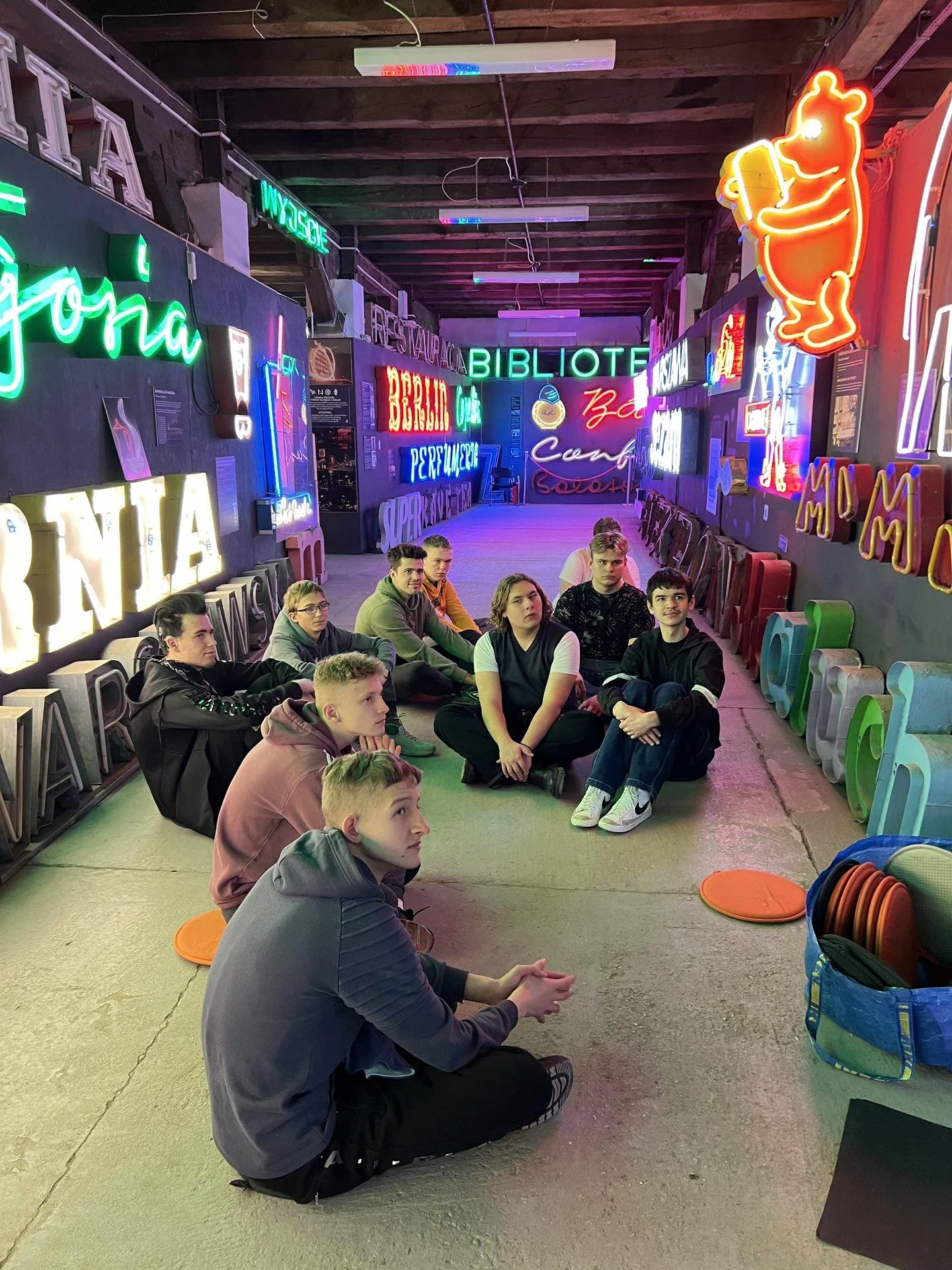 Wizyta w Muzeum Neonów w Warszawie