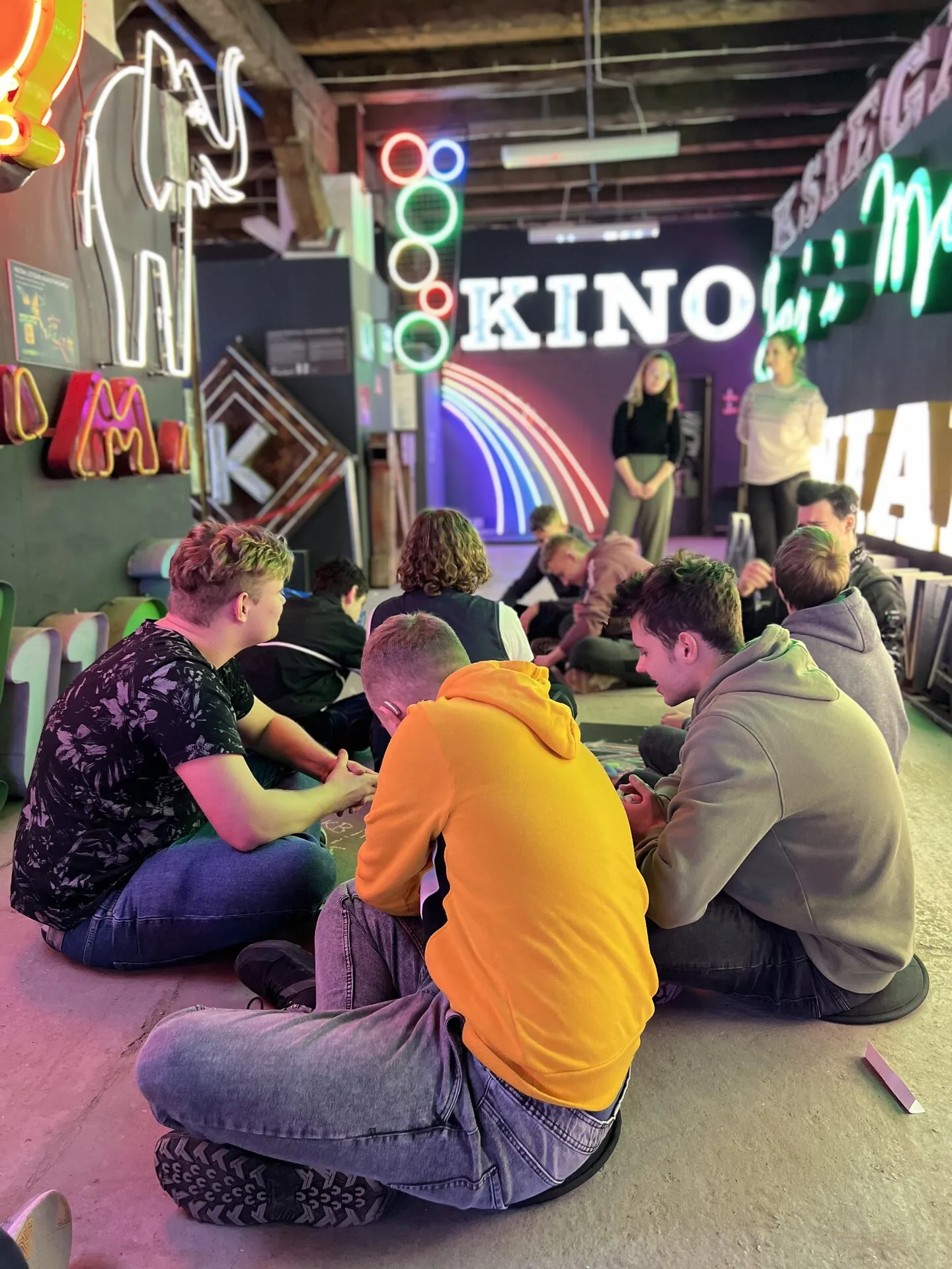 Wizyta w Muzeum Neonów w Warszawie
