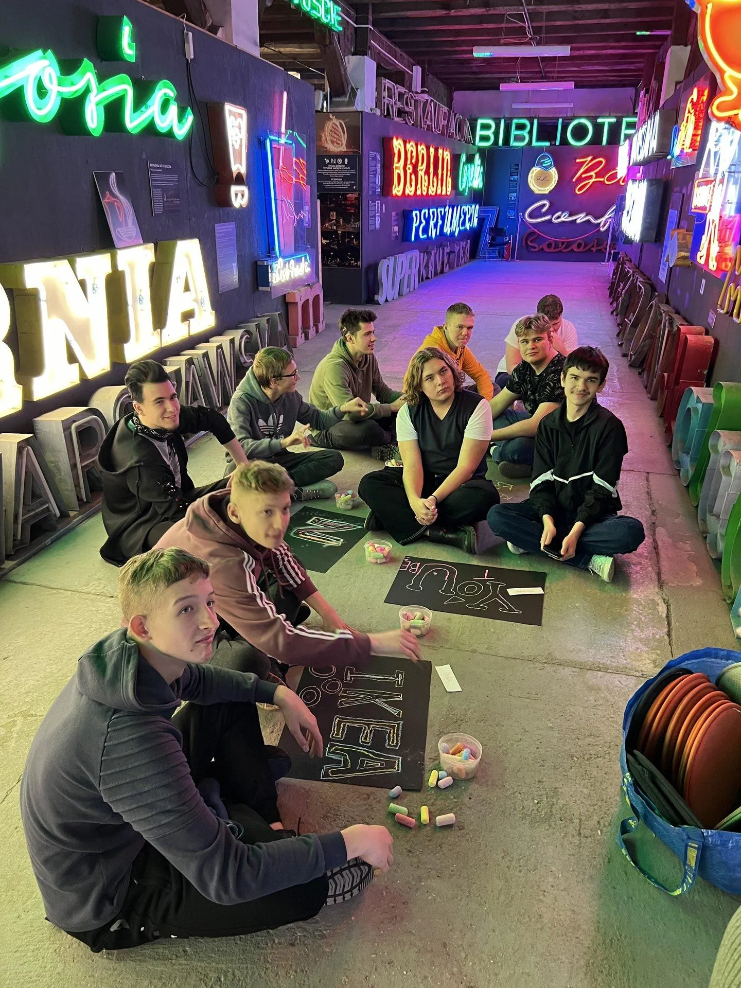Wizyta w Muzeum Neonów w Warszawie