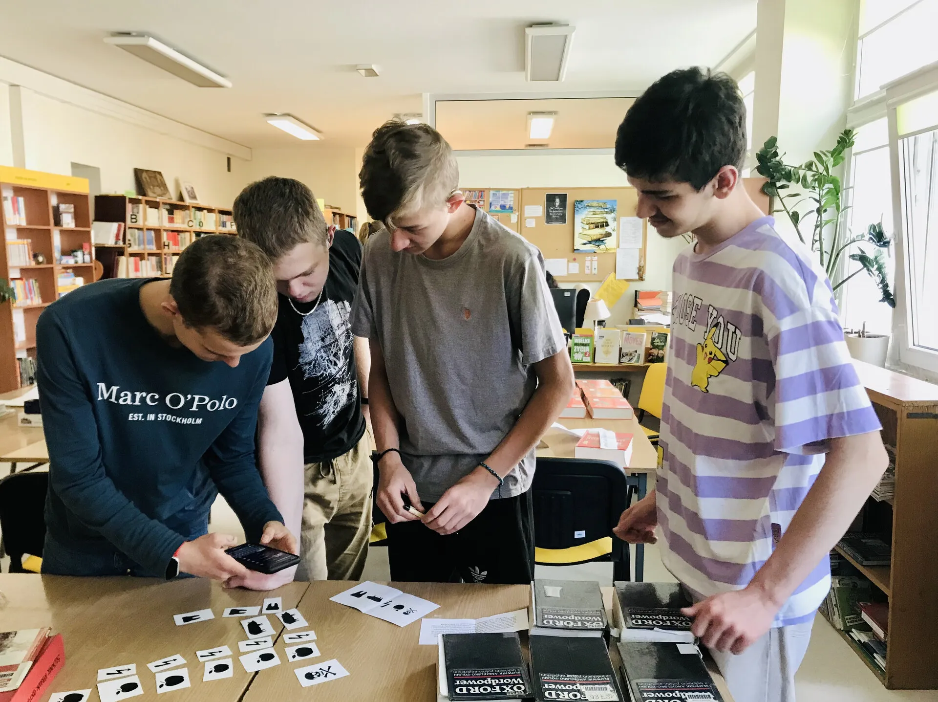 Projekt edukacyjny „Escape room - w poszukiwaniu zaginionej księgi”
