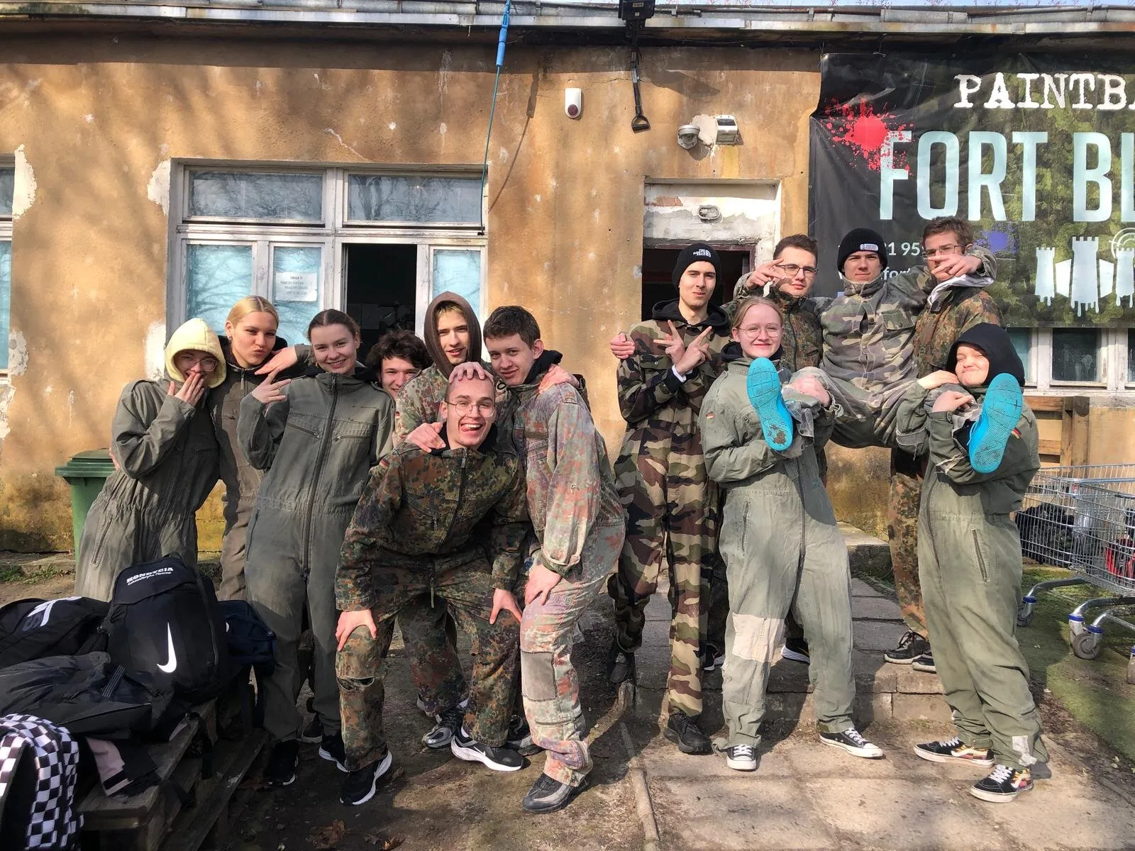 Paintball w pierwszym dniu wiosny