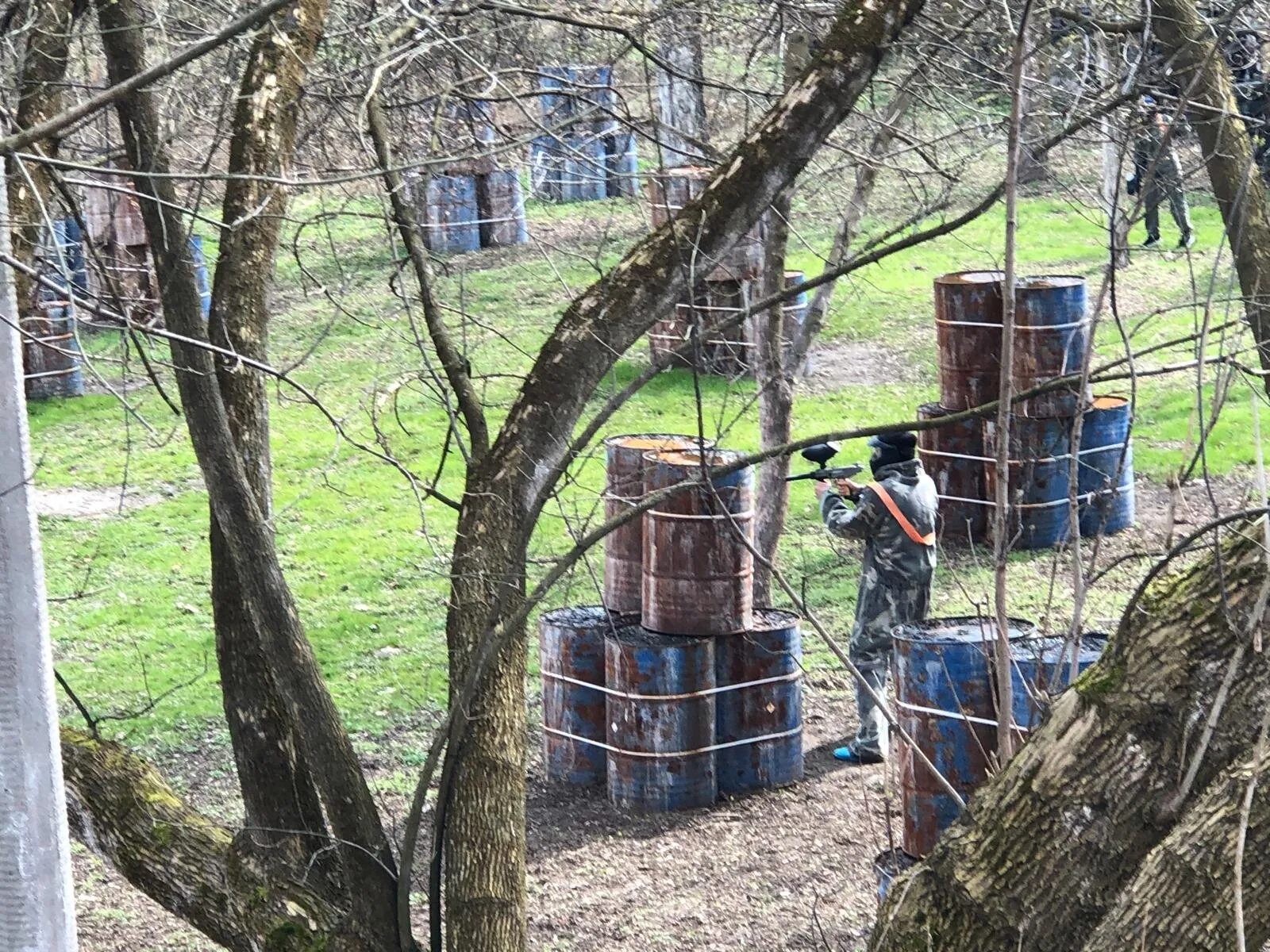 Paintball w pierwszym dniu wiosny