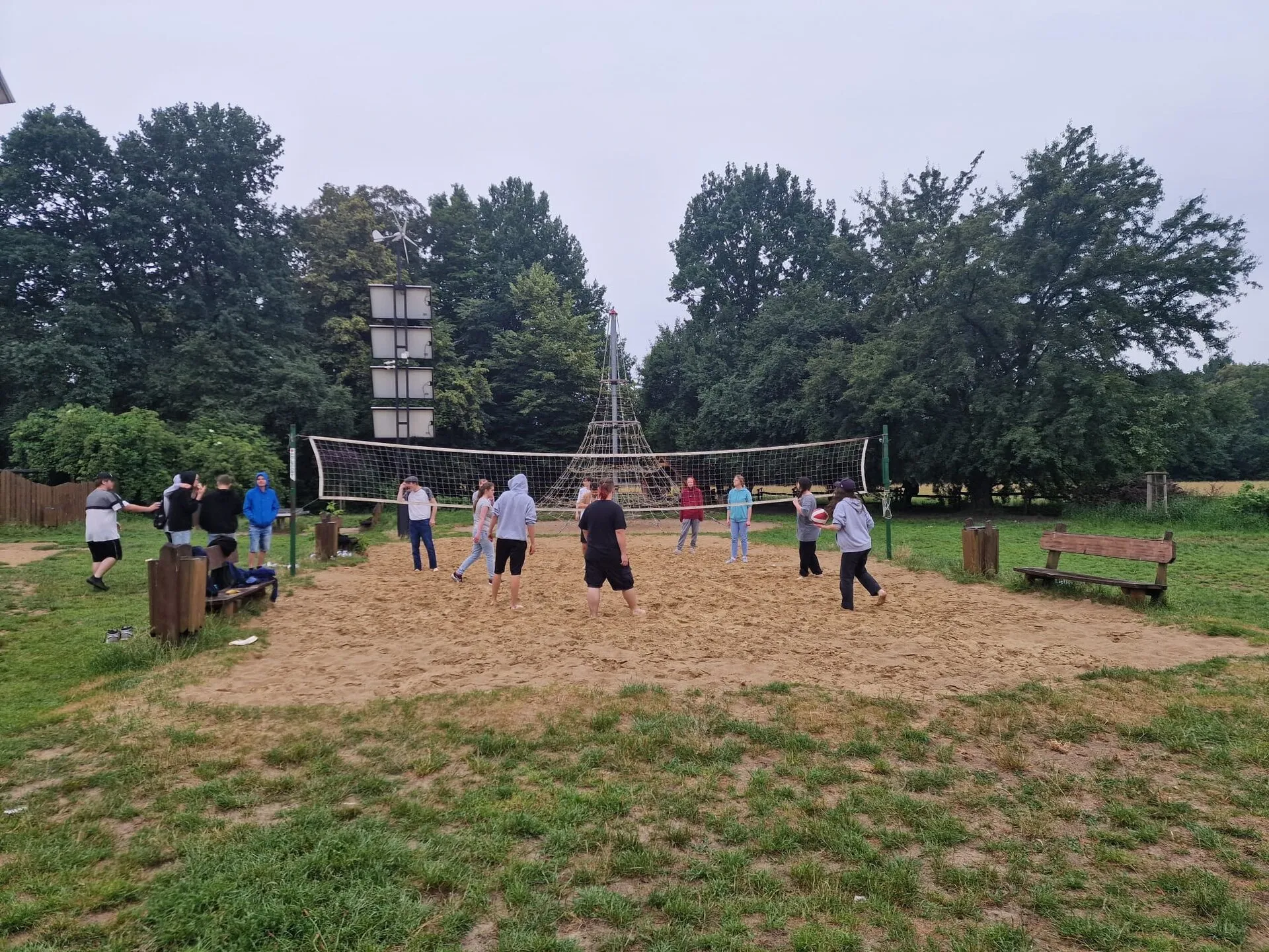 Piknik w Parku Młocińskim