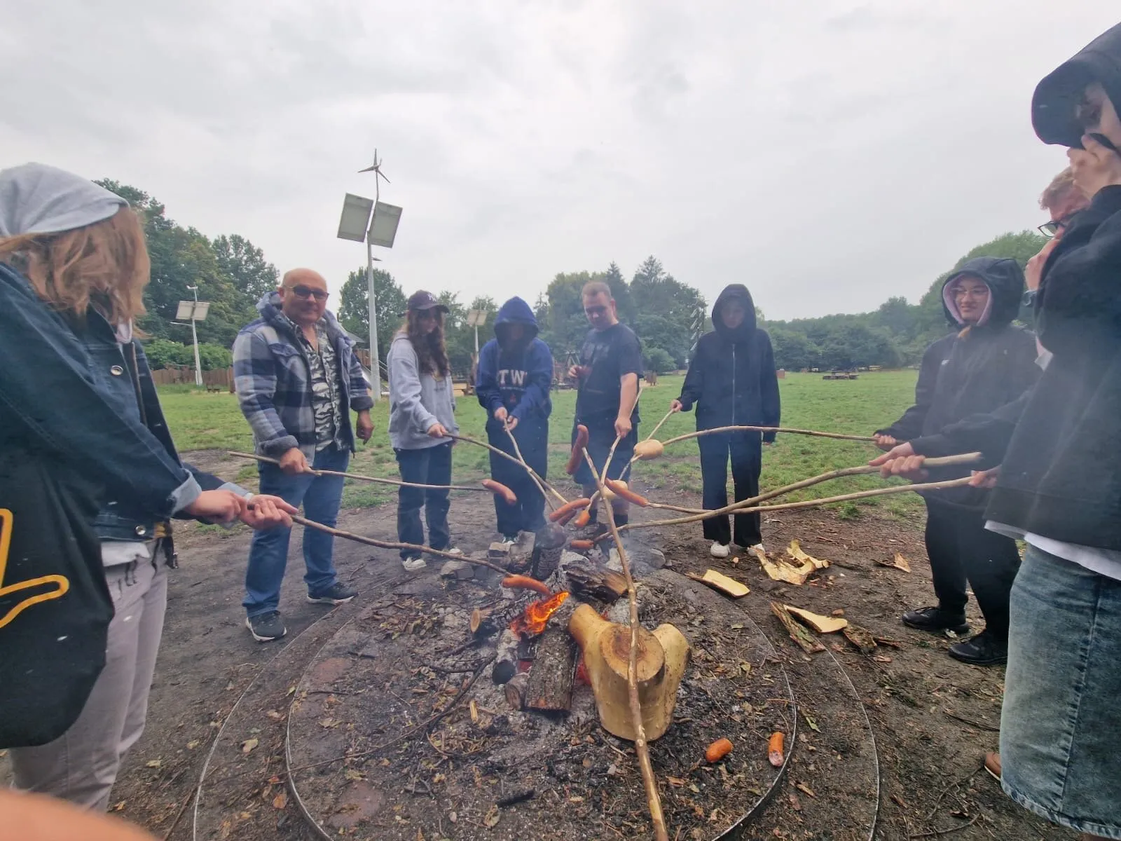 Piknik w Parku Młocińskim