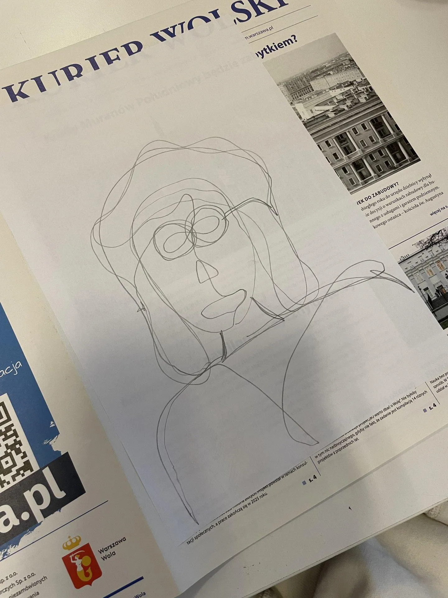 Warsztaty plastyczne z panem Markiem Laseckim w Wolskim Centrum Kultur