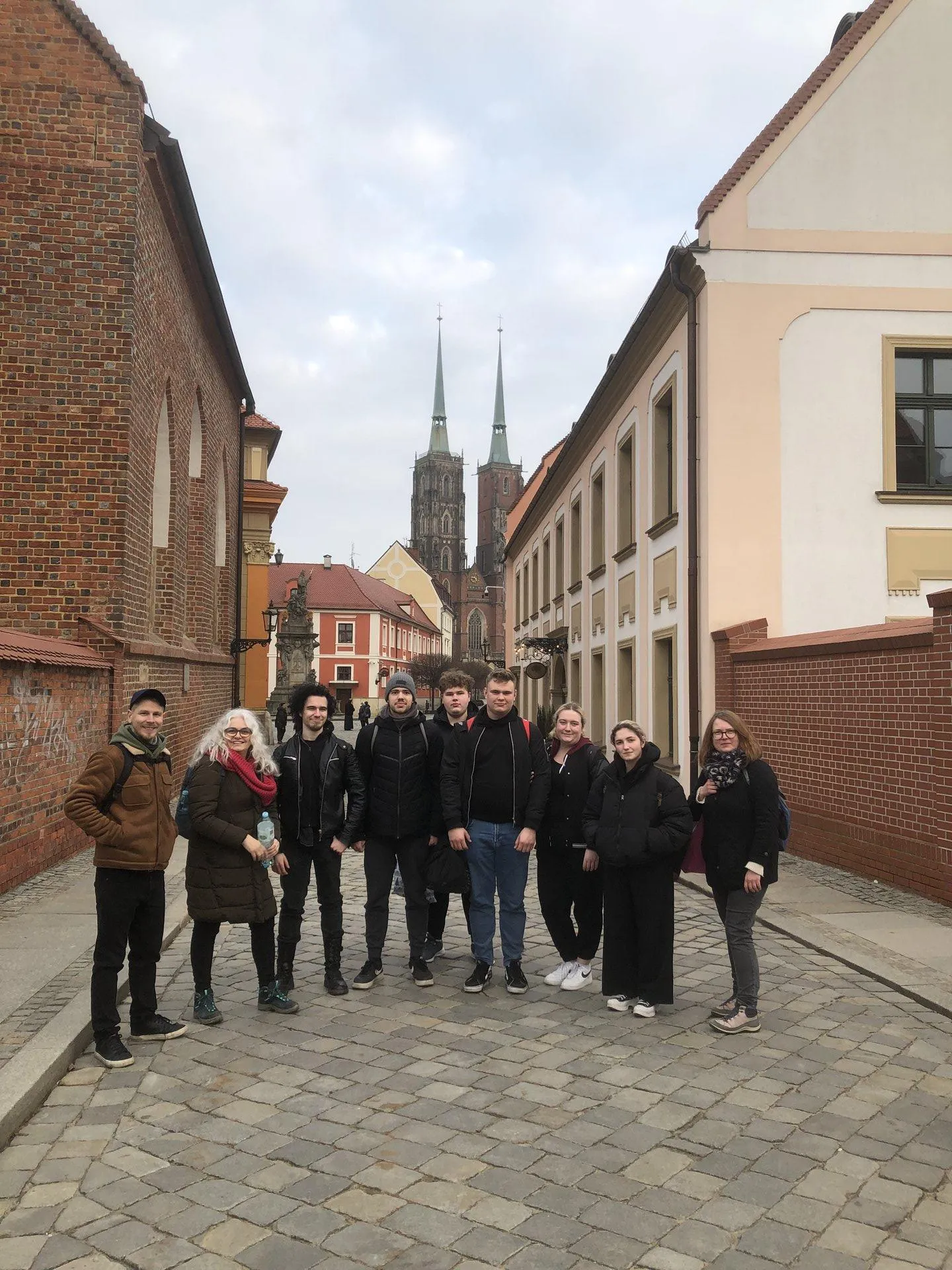 Klasa 5tcp na wycieczce klasowej we Wrocławiu