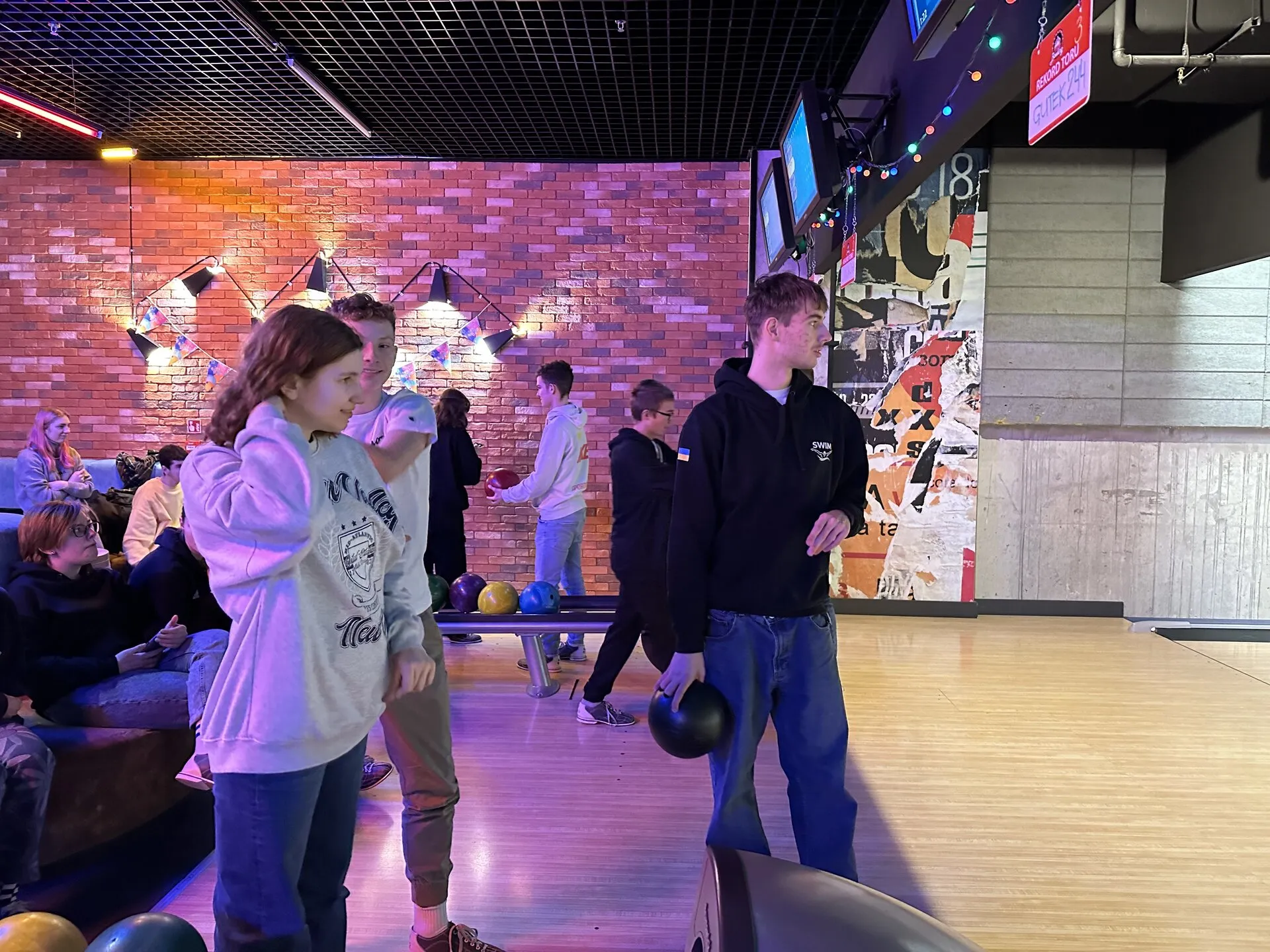 Polsko - ukraińskie spotkanie integracyjne w kręgielni