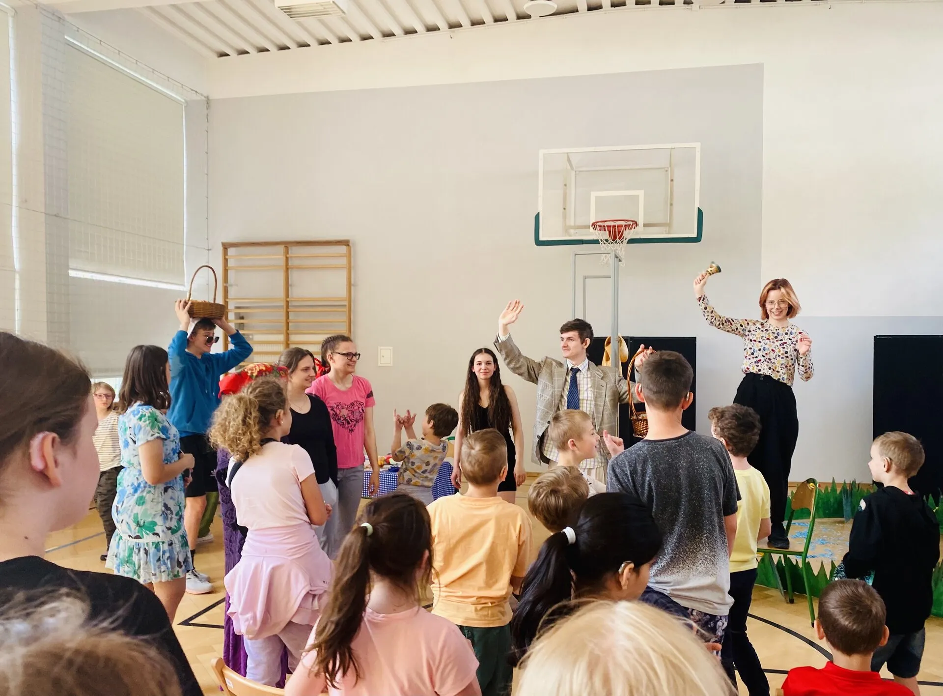 Występ Teatru Surdus dla gości