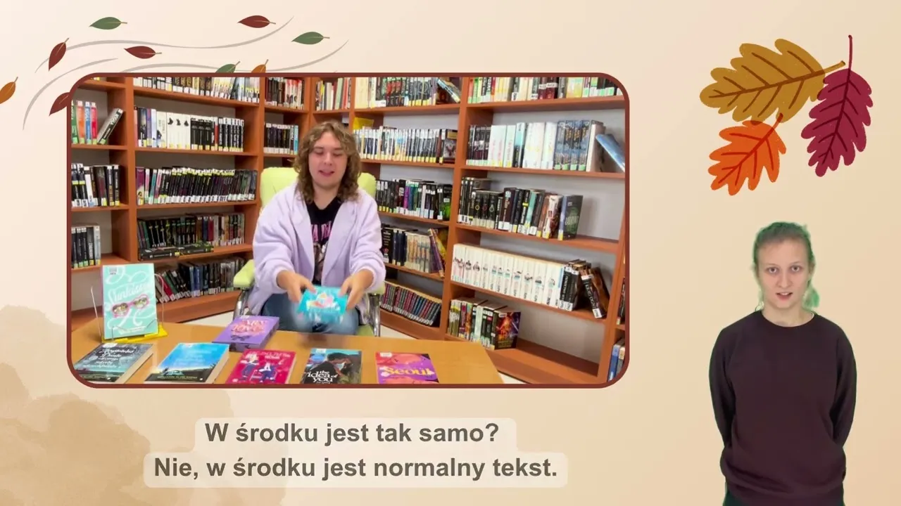 Jesienne nowości w bibliotece Przystanku Łucka (OSWG/PJM)