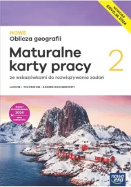 Książka Nowe oblicza geografii 2 - karty pracy