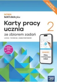 Książka Nowa matematyka 2 - karty pracy 