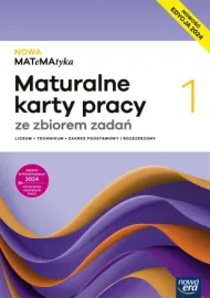 Książka Maturalne karty pracy matematyka