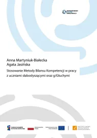 Okładka książki Stosowanie Metody Bilansu Kompetencji