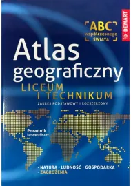 Książka Atlas geograficzny liceum i technikum